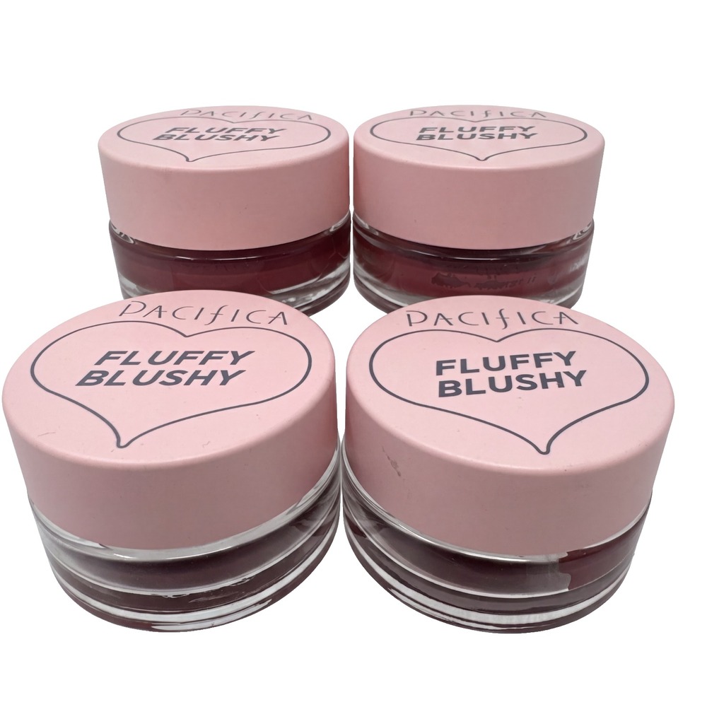 4 Pack Pacifica Fluffy Blushy Blush Pink Haze 0.28 oz.